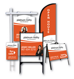 Platinum Realty Signs
